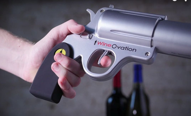 Electric Wine Opener Gun (Chrome)