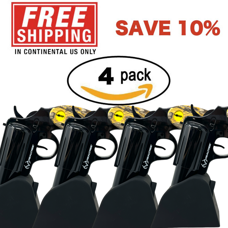 Realtree Wine Gun Black - 4 Pack Special - Save 10%