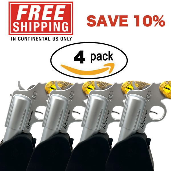 Realtree Wine Gun Silver - 4 Pack Special - Save 10%