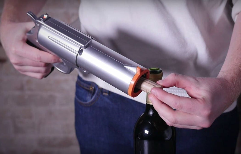 Electric Wine Opener Gun (Blue)