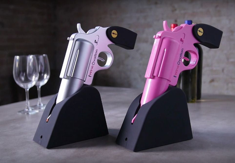 Electric Wine Opener Gun (Pink)