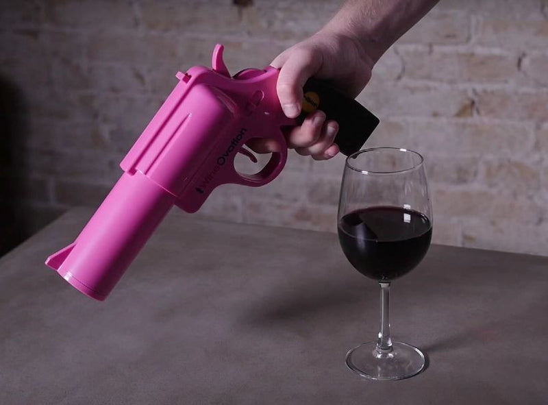 Electric Wine Opener Gun (Pink)