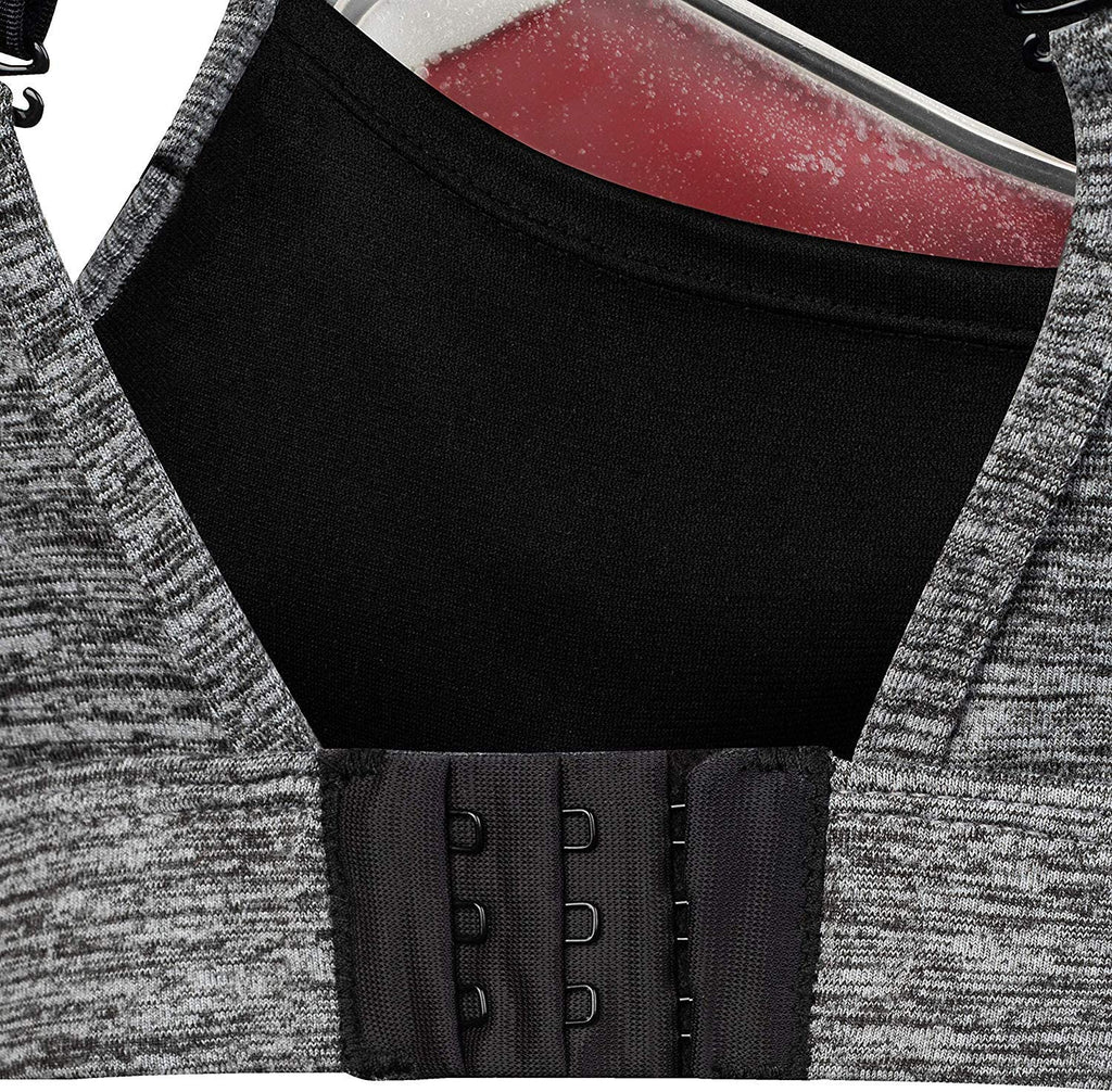 The Original WineRack Booze Bra Flask - Adjustable Design - Holds 25oz of Booze (Grey)